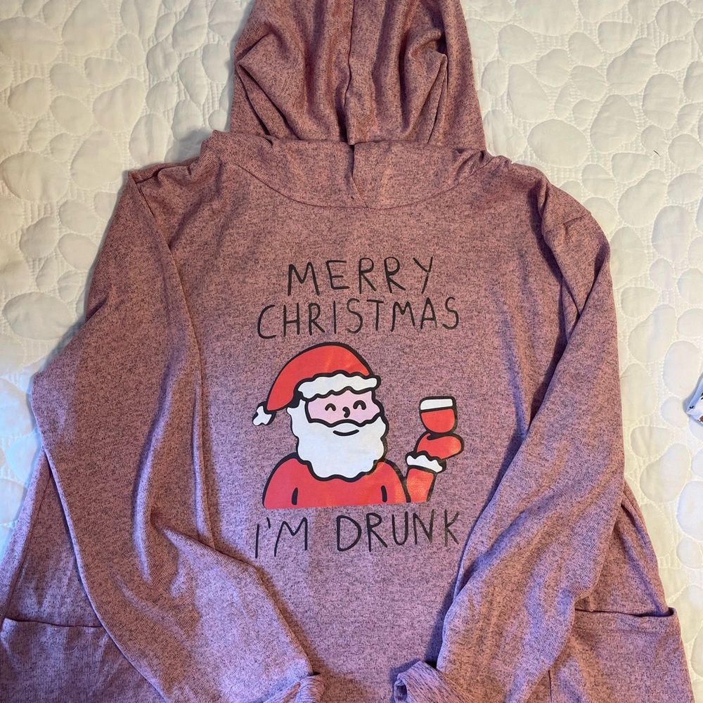women's 2xl silly holiday tunic